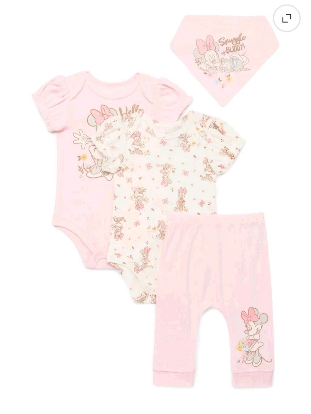 Disney Baby 4 Piece Outfit